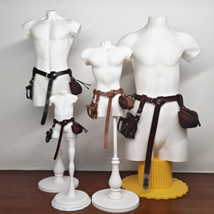 小布BJD6分8分12分ob11女兵人OB娃娃道具腰带中世纪维京复古民族