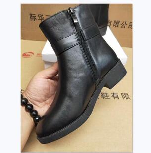 正品女冬季常服毛皮鞋温区加绒款寒区加羊毛款