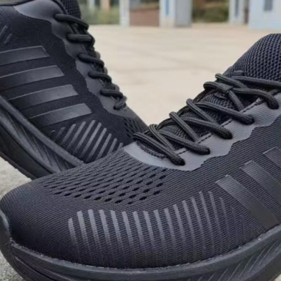 3544消防夏季作训鞋男黑色超轻软底跑鞋女二代新式体能训练鞋