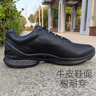 新款黑色牛皮超轻训练跑步鞋消防作训鞋训练鞋透气耐磨日常备勤鞋