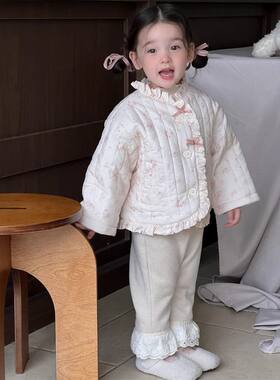 儿童冬季棉服宝宝秋冬装加绒衣服