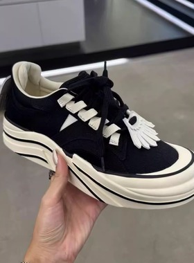 RHB Wave 'Classic Black’ 经典黑白配色男女款帆布鞋百搭休闲鞋