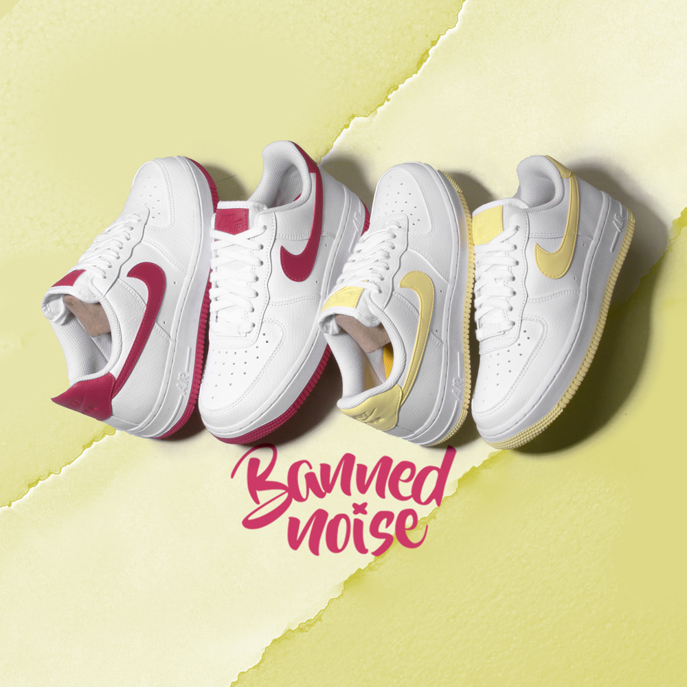 Nike耐克 Air Force 1 Low 空军一号白黄休闲女子板鞋 AH02限20000张券