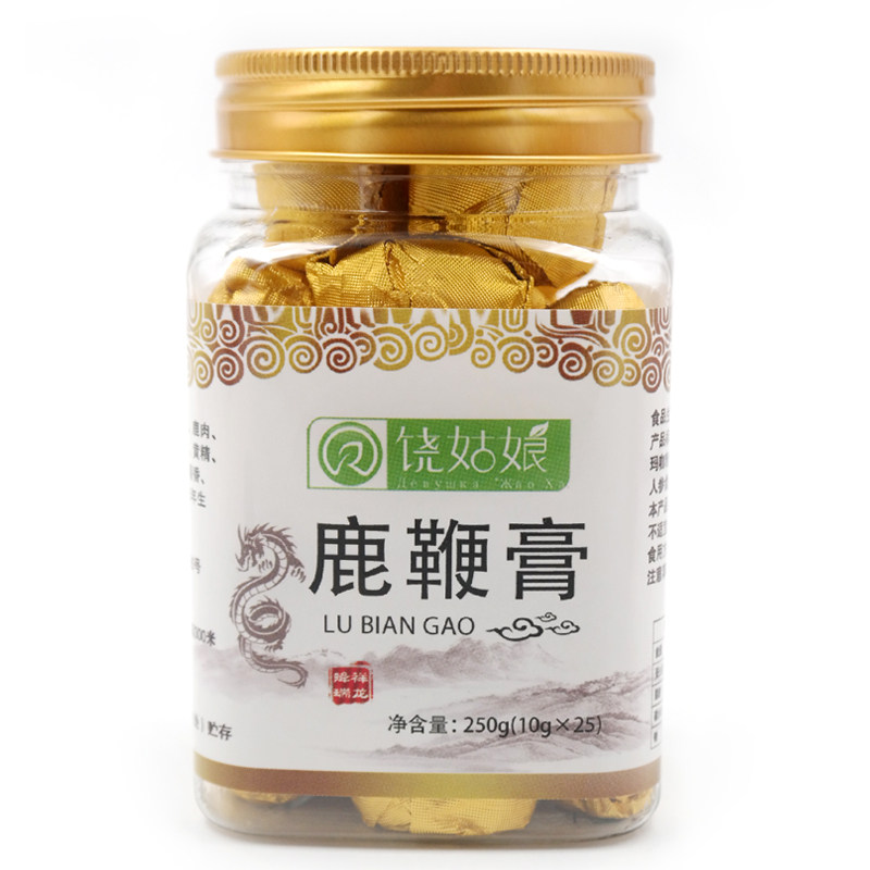 鹿鞭膏正品官网高纯度梅花鹿鞭丸男用滋补古法熬制包邮