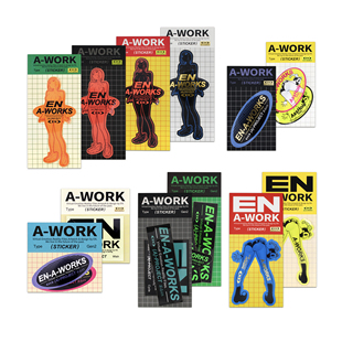 第二代贴纸 works WORK系列新贴纸