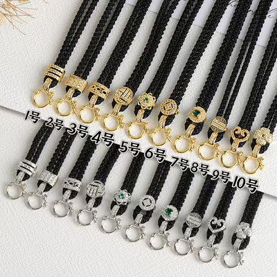 项链挂绳镶嵌吊坠佛牌挂件