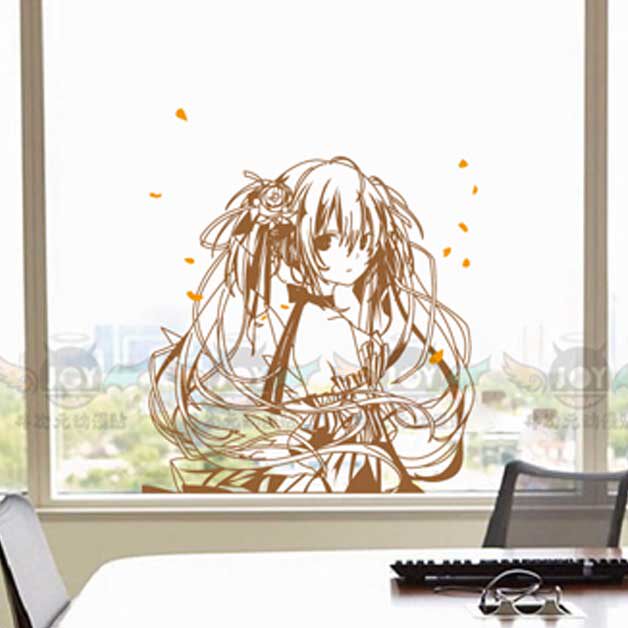 井次元动漫 初音未来 婚纱 周边 海报 墙贴 车贴 痛贴 壁纸 壁画