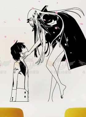 DARLING in the FRANKXX 周边 广 02海报 墙贴 周边 宿舍装饰痛贴