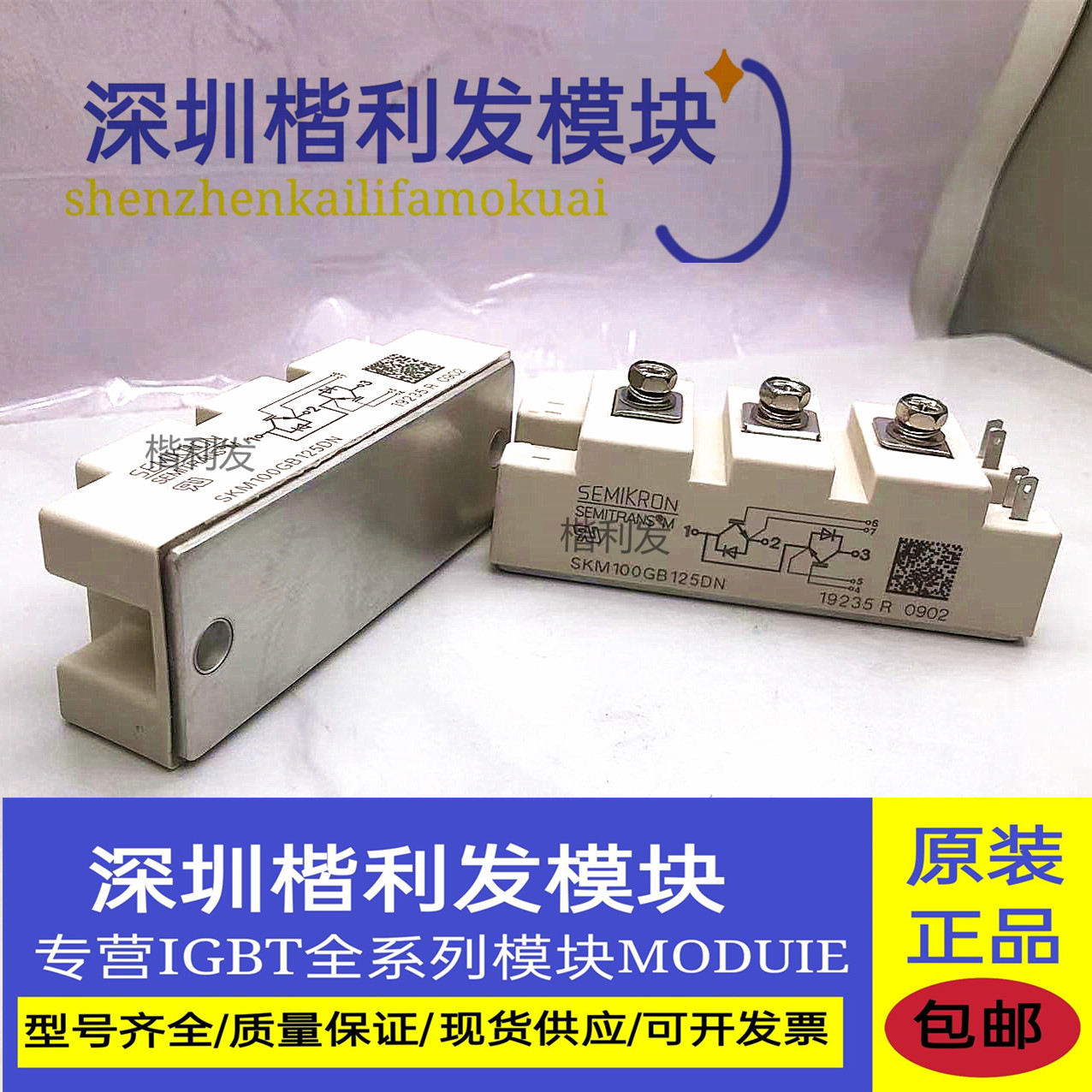 全新原装现货SKM100GB125DN模块