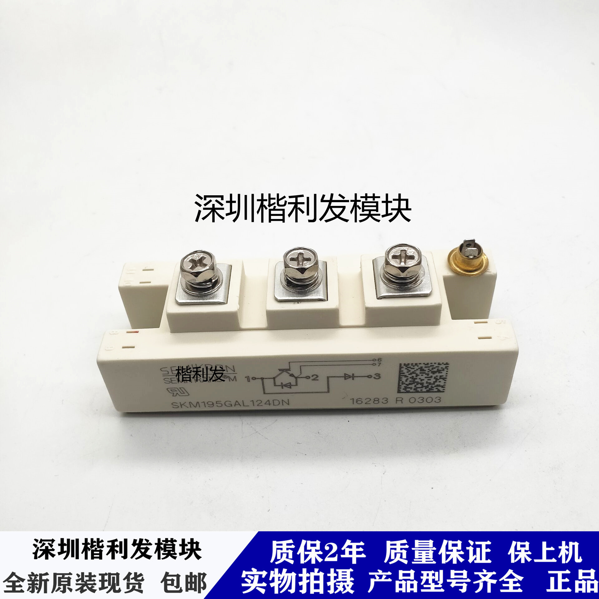 全新原装现货SKM195GAL124DN SKM145GAL124DN SKM195GAL124DNP