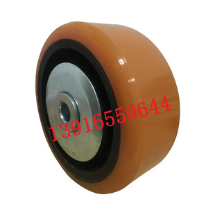 电动叉车轮杭叉A16A20CBD20 20转向平衡辅助轮125 30CDD14
