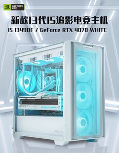 华硕ROG RTX4060TI 80台式 70TI 组装 13600KF 电脑追影海景房显卡DIY主机华硕电脑整机DDR5主板 13490F