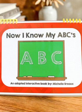 ABC英文字母安静书英语单词认知幼儿童diy手工贴纸英语起步教具