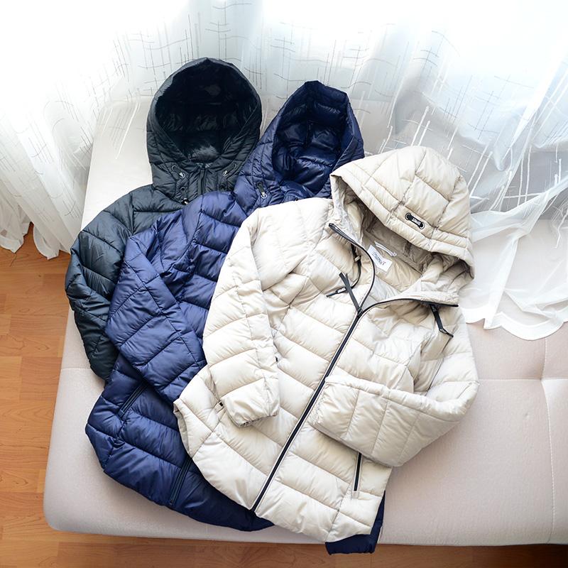 女士轻薄棉长袖拉链棉服保暖百搭