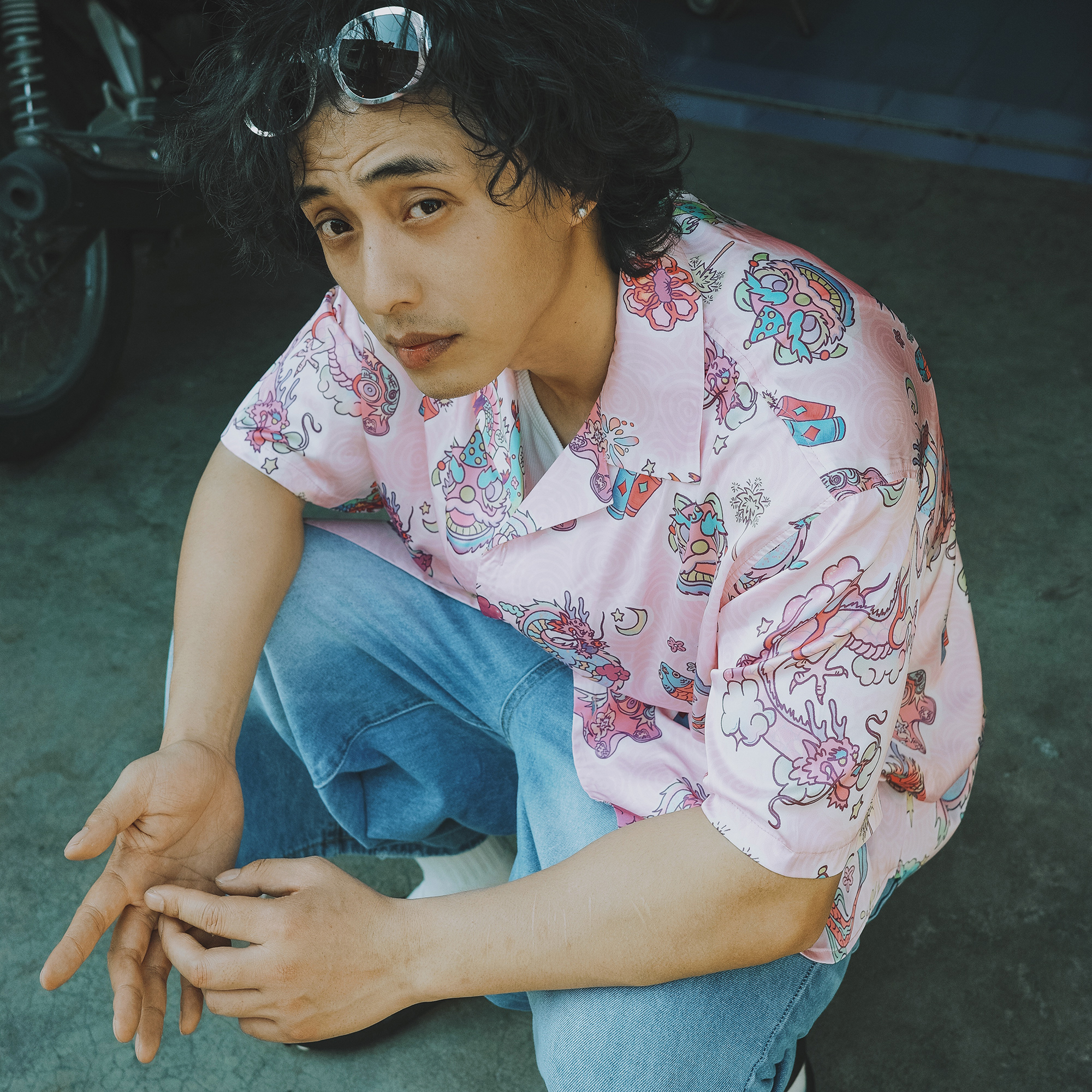 短袖复古休闲春夏衬衫