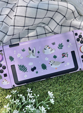 星之森莓果小鸟switch2适用保护壳可爱少女紫任天堂NS2防摔硬壳套