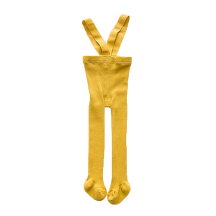 婴儿打底裤春秋男女宝宝大屁屁纯棉高腰护肚背带韩版婴童连裤袜