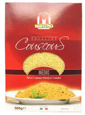 意大利进口马天驽弩古斯古斯MEDIO 中东米CousCous面食小米500g