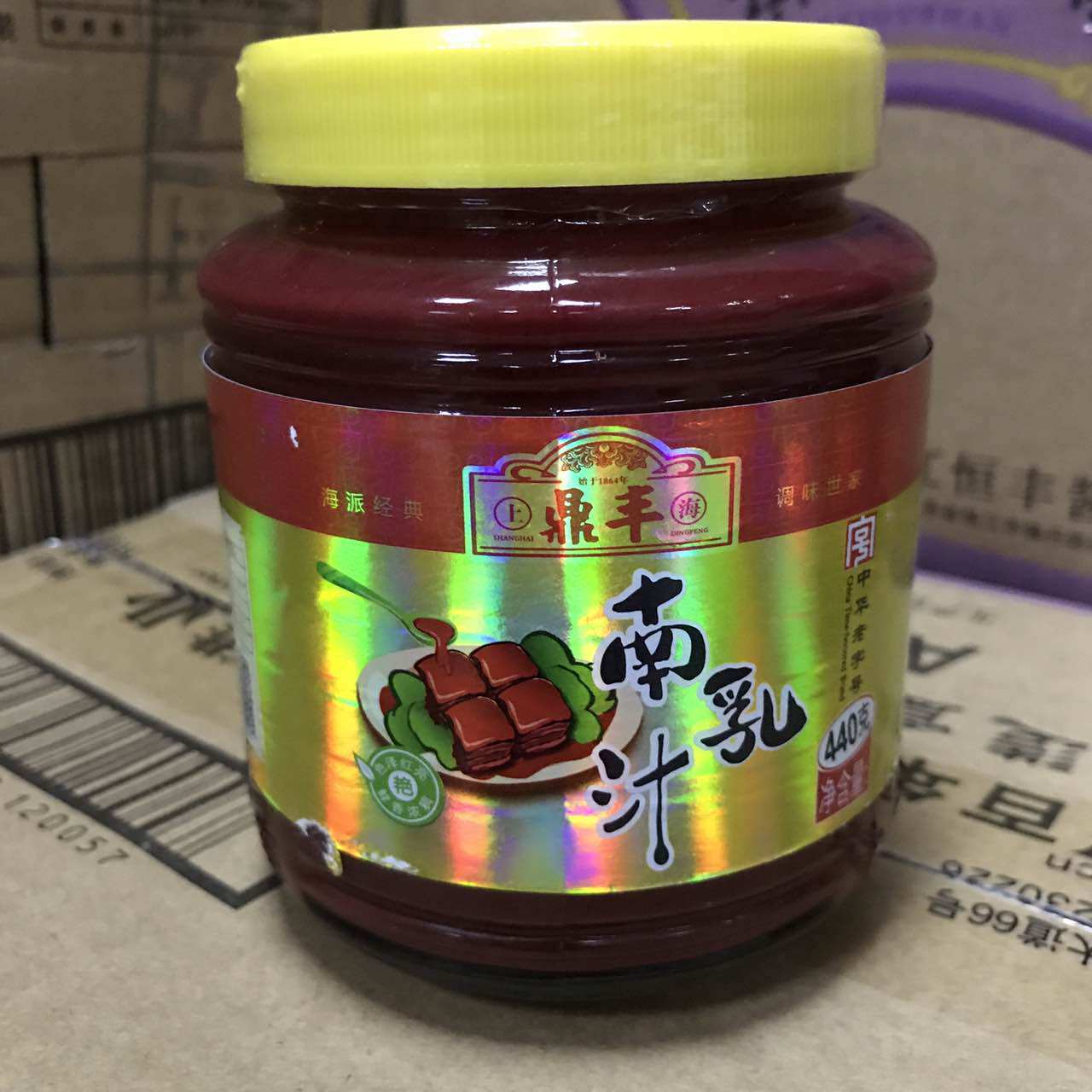上海鼎丰南乳汁440g 老字号鼎丰牌豆腐乳汁红烧肉 东坡肉干菜扣肉