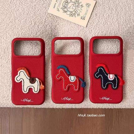 新年立体小马K12适用OPPO Reno15/14/13手机壳9pro简约10卡通Find X8S+/A2硅胶5防摔6全包X9/7可爱3软壳A1x女