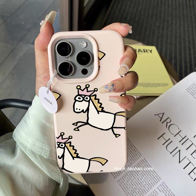 马年可爱卡通适用iQOO15/13/12手机壳iqoo Neo11全包Z9女款Z10 TURBO+个性创意Z9X简约Neo8PRO硅胶防摔Z8软壳