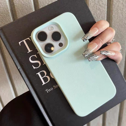 简约荔枝纹软壳适用OPPO Reno9/11手机壳8/10硅胶FindX7/6纯色磨砂5K皮纹12PRO全包A93S防摔A58X/A72/A96女款