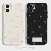 R17女3硅胶A1x 9pro Reno13 波点蝴蝶结K11适用OPPO 12手机壳10 5防摔96全包A93S 简约Find A2小清新A72