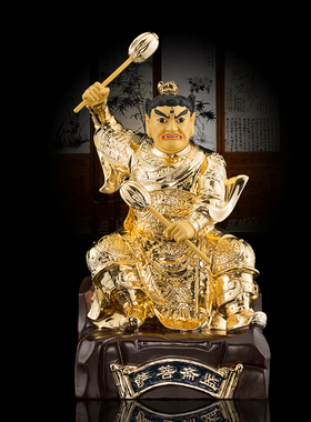 监斋菩萨居家供奉台湾摆件佛像
