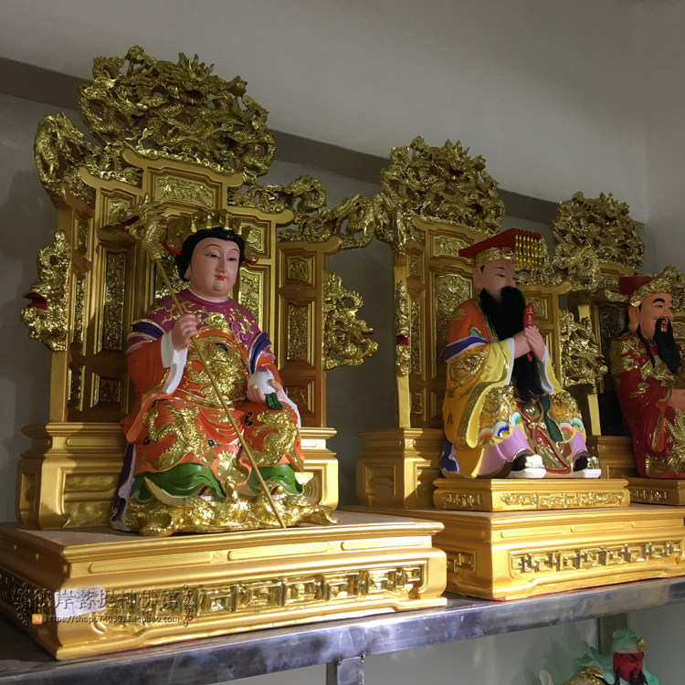 九龙椅玉帝王母佛像玉皇大帝王母娘家娘神像居家摆件新品