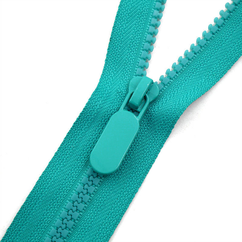 服装5号树脂彩色单头开尾拉链