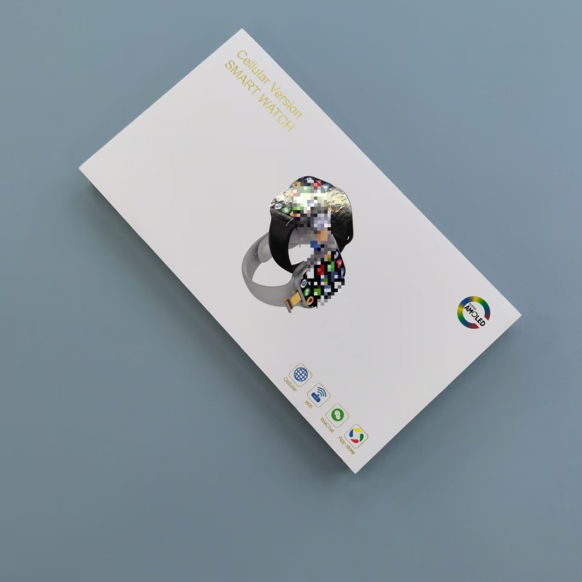 华强北新款CD20Max智能手表S11蜂窝版下插卡指纹触控键旋转摄像头