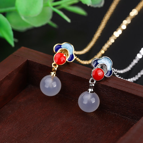 祥云项链轻奢小众设计感吊坠