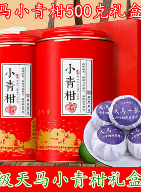 新会特产陈皮普洱茶叶小柑橘