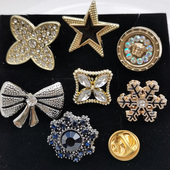 新品 高档精致迷你小胸针 男女士衣服领针百搭防走光免缝暗扣插针