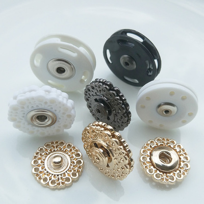 热卖畅销高档金属暗扣手缝摁扣