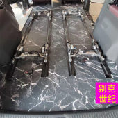 专用别克世纪6座游艇木工艺实木地板脚垫实心铝内饰地板改装 件4座