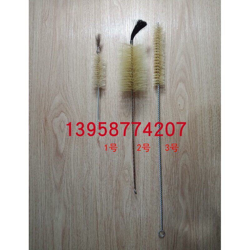 中号 白色 尼龙刷 试管刷 毛刷 瓶刷 纺织 工业刷 刷子 订做