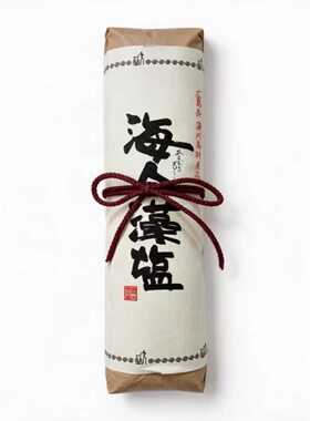 濑户内海古法晒制日本进口海藻盐500g 日料调味盐寿司天妇罗蘸料