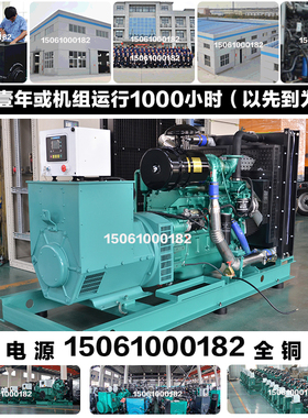 培训指导160KW柴油发电机组 200KVA 206KW上海凯普KP8D280D2