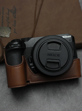 适用于尼康微单Z30相机包Z50二代相机套保护皮套真皮底座复古配件