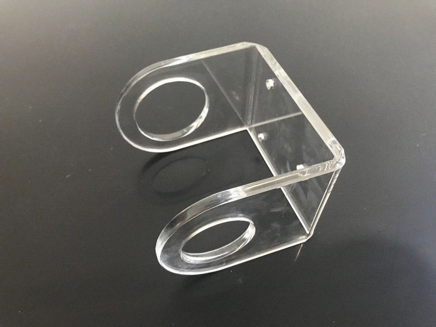 皮秒手柄挂架美容仪器激光配件挂架手柄头托透明亚克力探头支架子图片