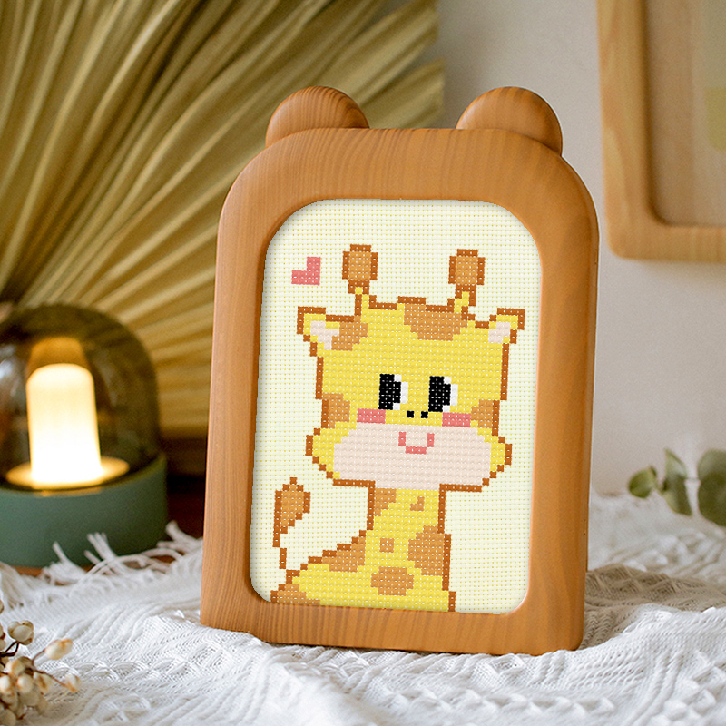 春天十字绣小件手工材料卡通动物