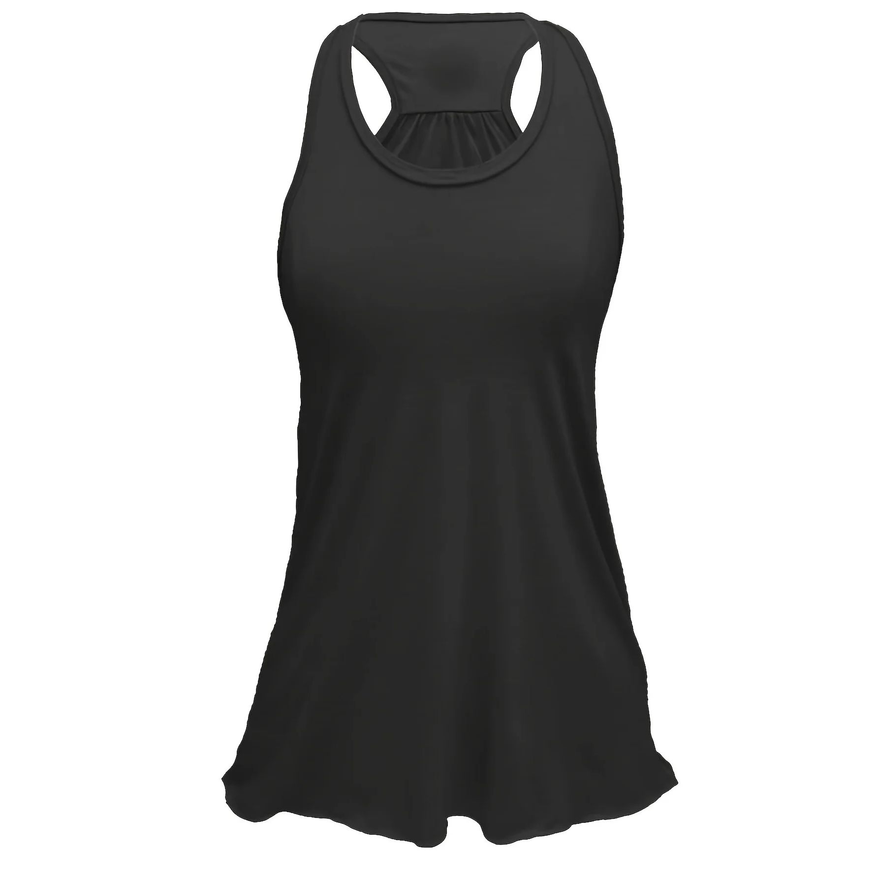 Plus Size Solid Wide Strap Tank Tops Women's Plus Slight Str