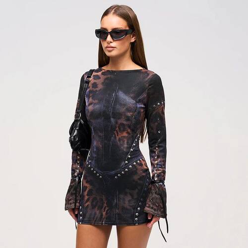 CUTENOVA 2024 Autumn And Winter New Women'S Fashion Leopard