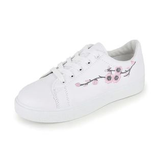 White Shoes for Women Autumn New Flat Sneakers Internet Cele