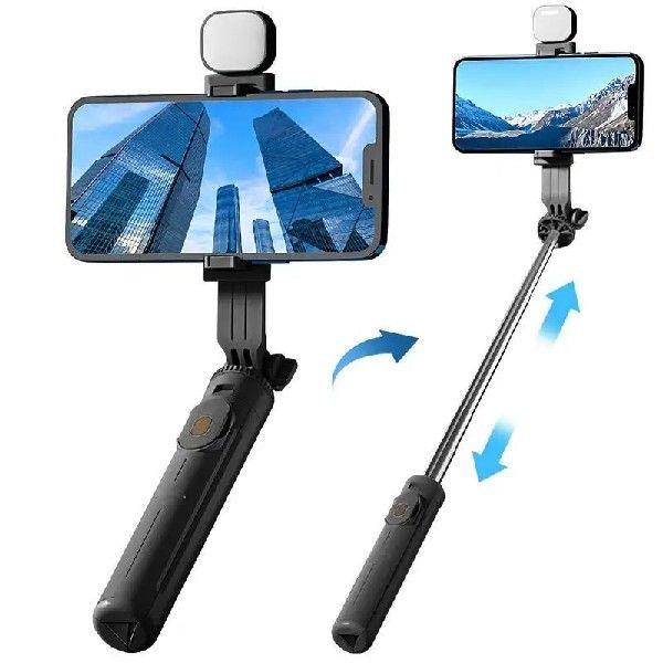 Phone Selfie Stick Detachable Remote Control 360-Degree Rota