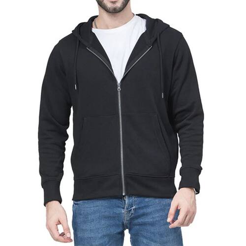 High quality Fashion Zip Hoodies Men Retro Harajuku Solid co