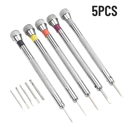 10pcs Precision Screwdriver 0.8-1.6mm Flathead Screwdrivers