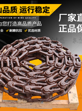 山河智能50/55挖机链条SWE50履带筋神钢SK60-8钩机链轨单链节配件