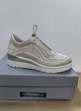 STONEFLY斯通富来女鞋中跟增高轻便舒适休闲鞋35至42码大码女鞋